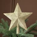 Miniatyrbillede 3 af 3: 2 stk. julepynt i plast, rosaguld, pentagram