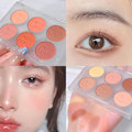 Miniatyrbillede 5 af 5: 3 stk. pudderrougepalette, kontur og highlight pudderrougepalette mat pudderrouge