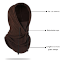 Miniatyrbilde 3 av 8: Varm Fleece-maske for Ansikt og Hals for Kaldt Vær