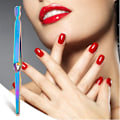 Miniatyrbild 5 av 6: 2 stycken nagelklämverktyg Nagelbands-pusher Formnings-pincett Multifunktionell nagelkonst-klämma för manikyr