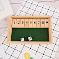 Miniatyrbillede 1 af 2: Træ Dobbeltsidet Flop Spil Legetøj Børn Matematik Læring Intellektuel Udvikling Legetøj Gave