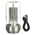 Miniatyrbilde 3 av 8: Led-bordlampe uten ledning, 3 farger, trinnløs dimming, oppladbar berøringslampe, nattbordslampe
