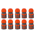 Miniatyrbillede 2 af 2: 1/2\" Hurtig Vandhane Slangekobling Havevanding Vandrør Adapter (10 stk)