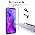 Pikkukuva 3 / 5: 2-Pakkaus - iPhone 13/13 Pro - Karkaistu lasi näytönsuoja - Erittäin vahva