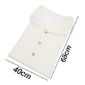 Miniatyrbillede 2 af 5: Nyfødt Baby Wrap Swaddle Tæppe Strikkesovesæk Modtagelsestæpper