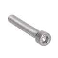 Miniatyrbillede 6 af 8: 4 stk. Hex Bolt Sokkelskrue A2 Rustfrit Stål 1,25 mm Fin Pitch Fastgørelseshardware M10x60