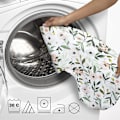 Pikkukuva 3 / 5: Imeväispojalle tai -tytölle: Maapähkinänkuoren muotoinen imettämispehmusteen suojapäällinen | SHOPBOP dinosaurukset ja tummansiniset pisteet