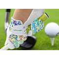 Miniatyrbillede 7 af 7: Golfhandsker til Kvinder Damer Blødt Læder Tilbehør Åndbart for Anti-Slip Handsker 1 Par