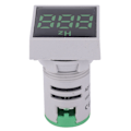 Miniatyrbillede 2 af 2: Kvadratisk Digitalt Display LED Indikationslys AC100~380V 20~75Hz Frekvensmåling (Grøn)