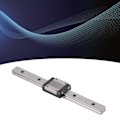 Miniatyrbilde 1 av 8: MGN15 Lineærguidekjerne Industriell Automatisering Utstyr Lineær Bevegelse Skli Skinne 200mm