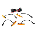 Miniatyrbillede 2 af 7: 4 stk. LED Forlygtegitterlys med ledningsnetssæt passer til Toyota 4Runner 2014‑2019