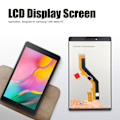 Miniatyrbild 4 av 8: LCD-skärm, pekskärm, digitaliseringskomponent för utbyte för Samsung T290 surfplatta