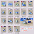 Miniatyrbillede 3 af 5: Stjernehimmel Origamipapir 100 Ark 6 tommer Kvadrat Forskellige Farver på Begge Sider Håndværk Origamipapir Kunst