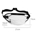 Miniatyrbild 2 av 5: Axelremsväska Crossbody Fanny Pack för Män Kvinnor Vandring Midja för Löpning Promenader Resor