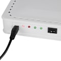 Miniatyrbillede 1 af 8: 10W Solpanel Strømsystem til Hjembelysning med 2 LED Pærer og USB-Oplader