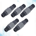 Miniatyrbild 1 av 8: 5-pack Självspännande Snabbkoppling C-typ Slangkopplingar för Maskiner Elektronik (SM+PM-40)