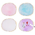 Miniatyrbillede 1 af 5: 4 stk Harpiks Sten Nail Art Palette, Neglelak Kosmetik Palette Gylden Kant Pigment Blandings Plade