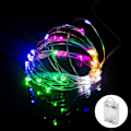 Miniatyrbild 1 av 2: Vattentäta LED-slingor, 16,4 Ft/50 LEDs Fairy String Lights Starry, Batteridrivna String Lights för inomhus- och utomhusdekoration Bröllopshem