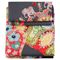 Miniatyrbild 2 av 2: 3-pack 100% Polyester Täcke Överdrag Kuddfodral Djurtryck Mjukt Sängkläder Set (King Size)