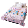 Miniatyrbild 2 av 8: Tvättad Queen Summer Air Conditioning Comfoter Quilt Blanket (M)