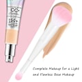 Miniatyrbillede 6 af 6: Foundationbørste til flydende makeup Dobbeltsidet foundationbørste & concealerbørste