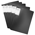Miniatyrbillede 1 af 5: Plastik displaybog porteføljemappe Mappe Transparent ærmebeskytter Displaybog filorganisator