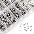 Miniatyrbild 3 av 4: Glasögonreparationssats, Universellt sortiment av glasögonskruvar och muttrar