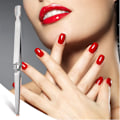 Miniatyrbild 5 av 6: 2 stycken nagelklämverktyg Nagelbands-pusher Formnings-pincett Multifunktionell nagelkonst-klämma för manikyr