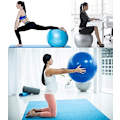 Pikkukuva 3 / 5: Anti-Burst ja Liukumaton Liikuntapallo Jooga-pallo Fitness-pallo Synnytyspallo Nopea Pumppu