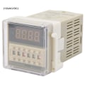 Miniatyrbilde 2 av 2: Digital Tidrelémodul 8 Pins 0,1s~99h Timer Relé Enhet (12V AC/DC)