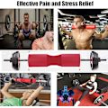 Miniatyrbillede 4 af 5: Barbell Pads Ekstra tykke barbell squat pads med velcro-lukninger til hip thrusts, vægtløftning og tunge squats til standard olympiske barbell stænger