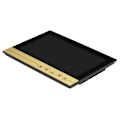Miniatyrbild 4 av 8: 100-240V 9 tums Färg LCD Videodörrtelefon Dörrklocka Nattseende Kamera Guld US