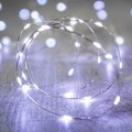 Miniatyrbild 1 av 7: Vattentäta LED-slingor, 16,4 Ft/50 LEDs Fairy String Lights Starry, Batteridrivna String Lights för inomhus- och utomhusdekoration Bröllopshem