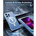 Miniatyrbild 5 av 5: MagSafe Skal iPhone 16 Pro Transparent Stötdämpande