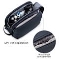 Miniatyrbillede 3 af 5: Mænds Rejsetilbehørspose Organizer Dopp Kit Vandafvisende Tilbehør Skægvaskpose