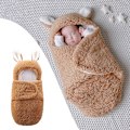 Miniatyrbillede 5 af 5: Nyfødt Modtagelses Tæppe Baby Sove Wrap Swaddle