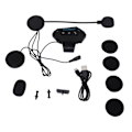 Miniatyrbild 2 av 8: Motorcykel Bluetooth Hörlurar Hjälm Bluetooth Intercom Headset med Automatisk Svarsfunktion Handsfree