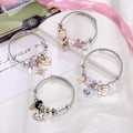 Miniatyrbillede 4 af 5: 2 stk. Charm Armbånd til Kvinder, Armbånd til Kvinder, Jule- og Valentinsdagsgaver