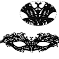 Miniatyrbillede 3 af 5: Mode Catteører Hårbånd Blonder Øjenmaske Kostume Par Søde Sexy Øjenmaske Maskerade Maske Hår Elastisk Bøjle