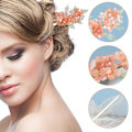 Pikkukuva 3 / 5: Rhinestone-hiustikku, hiuspuikot hiusneula chignon-neula naisille ja tytöille, kukka-asusteet vintage-koristeet