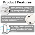 Miniatyrbild 3 av 5: Package content: 1 x mobile phone chain pendant style1