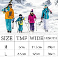 Miniatyrbild 3 av 5: Skid- och snowboardhandskar, Vattentäta Vintervarma Handskar, Kalla Väder Pekskärmssnöhandskar