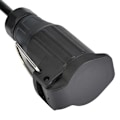 Miniatyrbillede 1 af 2: 13-polet Trailer Stikledning Forårskabel Connector Adapter til Trailer Caravan