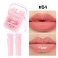 Waterproof, long-lasting, highly pigmented blush, lip gloss dual tube ULG015