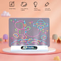 Miniatyrbilde 8 av 8: Ultimate Light Board DIY 3D Lysende Fargerik Doodle Lysbrett for Barn