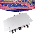 Pikkukuva 1 / 8: 1200W Aurinkoinvertteri Fotovoltaikkinen Mikrojakeluverkkoon Liitetty Invertteri Aurinkoenergian Kotienergian Tuotantojärjestelmä EU-Pistoke 110‑240V