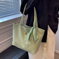 Miniatyrbild 4 av 5: Mode-läder lätt handväska axelväska damer liten crossbody väska