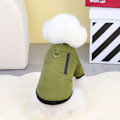 Miniatyrbild 2 av 5: Vinterhundkläder för små hundar Chihuahua Kläder (Grön)
