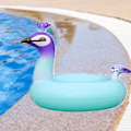 Miniatyrbillede 4 af 5: Oppustelig Flydelegeme, Glimmer-Sequin Dyr Pool Flydere, Pool Oppustelige Legetøj til Børn og Voksne
