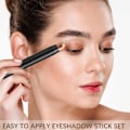 Miniatyrbilde 2 av 5: Øyenskygge Stick Øye Makeup Farge Høylys Roterende øyenskygge Liggende Silkworm Pen med Penselhode